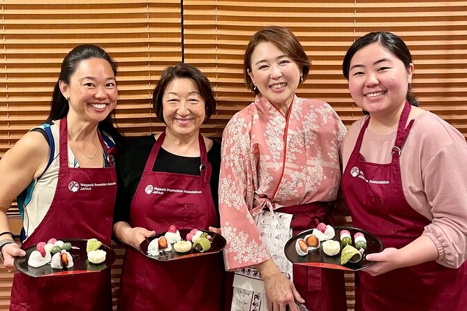 Mochi and Nerikiri Wagashi Combination Cooking Class - Making matcha and tasting your finished sweets