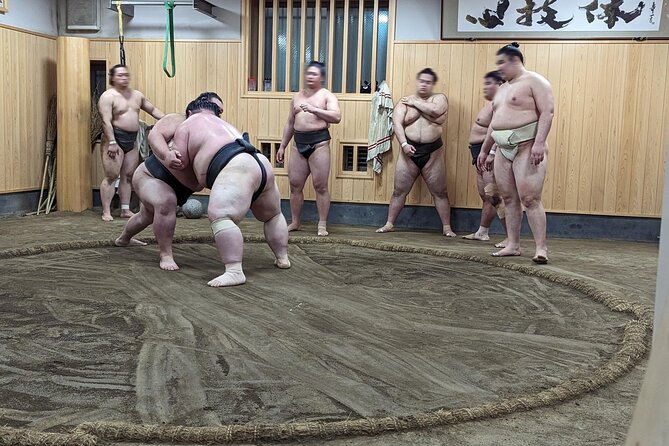 Morning Sumo Practice Viewing in Tokyo - Photos, chanko nabe, and the limits of the promise