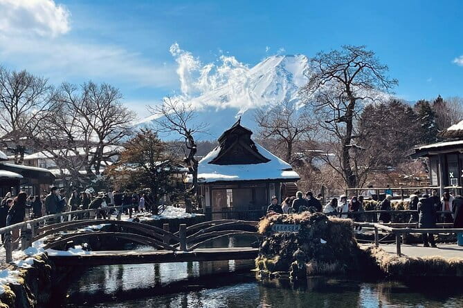 Mount Fuji Full Day Tour form Tokyo Lake Kawaguchi & Yamanaka - Arakura Fuji Sengen Shrine and the old shopping street