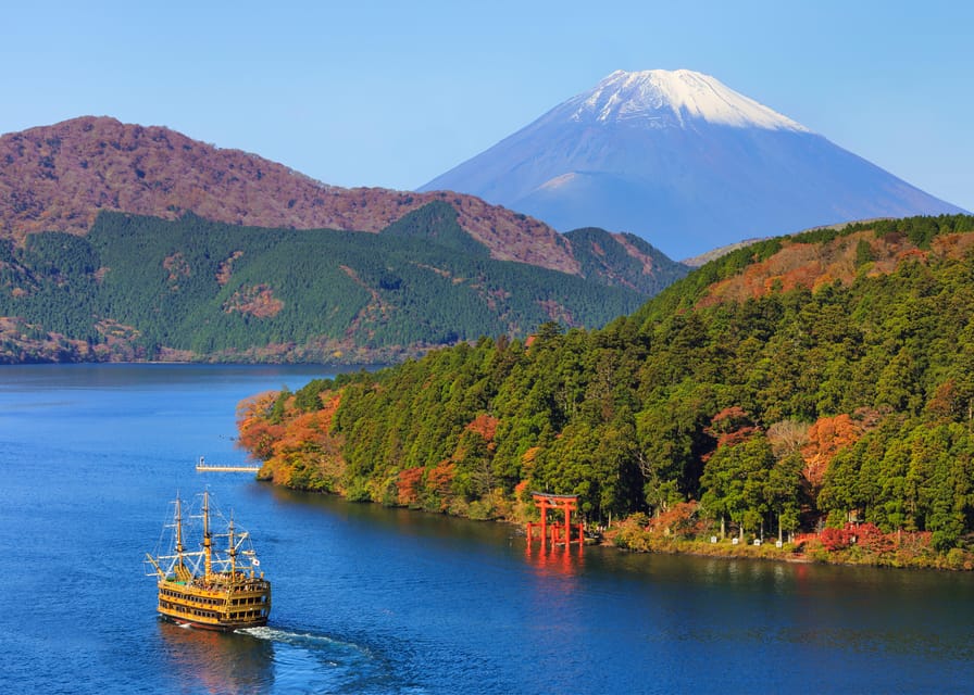 Mount Fuji - Hakone & Onsen Full Day Private Tour - Lake Ashi’s one-hour cruise