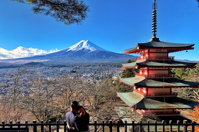 Mt.Fuji and Hakone Private SightSeeing Day Tour With Guide - Chureito Pagoda and the famous Fuji photograph