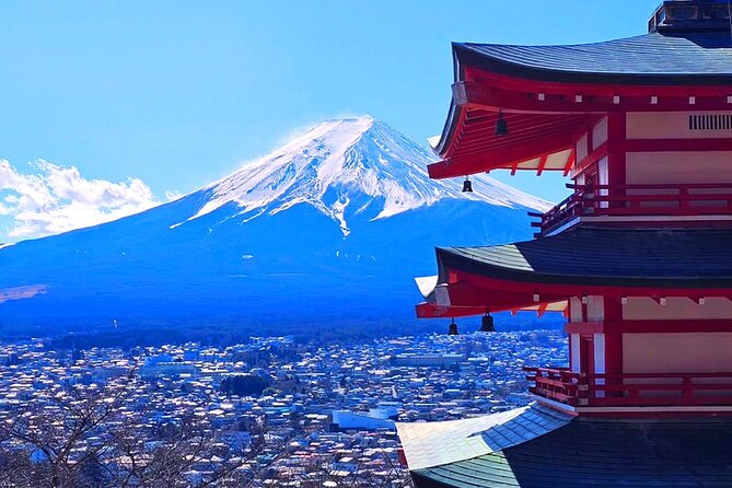 Mt Fuji and Lake Kawaguchiko Bus Day Tour with English Guide - Oshino Hakkai and Mount Fuji’s clear spring water
