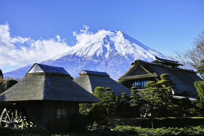Mt FUJI Day Tour with Private Car and English Speaking Guide - Ropeway, museum, and ice cave choices