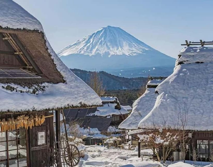 Mt. Fuji Heritage Tour: Traditional Villages, Lakes & Shrine - Lake Kawaguchi, Oishi Park, and the seasonal switch