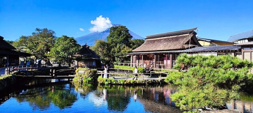 Mt. Fuji Private Tour With Hotel Pick Up From Tokyo - Saiko Iyashi-no-Sato Nenba for a quieter cultural stop
