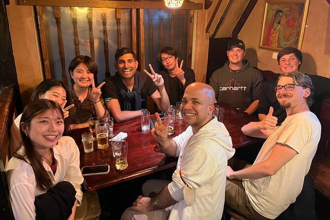 Night Guided Food Tour in Shibuya - Small doors and old Tokyo atmosphere at Nonbei Yokocho
