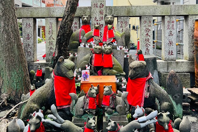Nihonbashi Ningyocho Tour Seven Lucky Shrines and Treats - The included snacks add needed flavor
