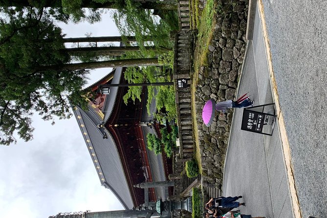 Nikko one day trip GREEN NUMBER PLATES - Kegon Falls and the mountain road