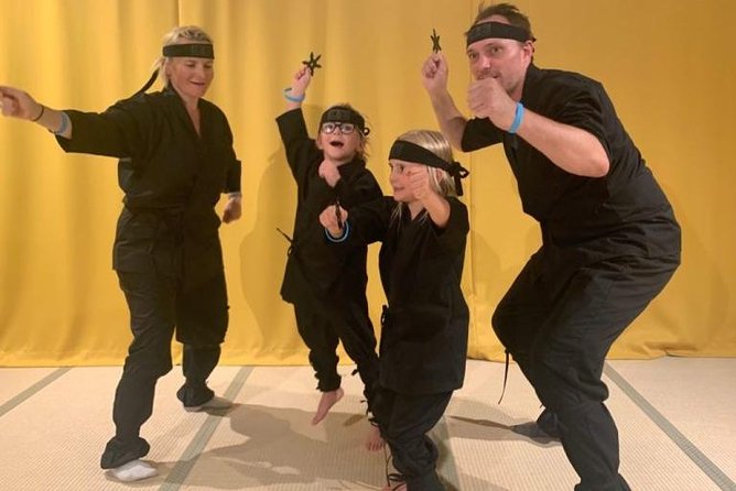 Ninja Experience (Family Friendly) at Samurai Ninja Museum TOKYO - Learning where ninja legends meet history