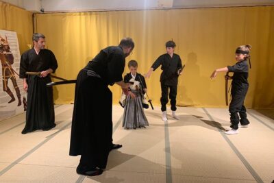 Ninja Experience (Family Friendly) at Samurai Ninja Museum TOKYO - Dressing as a ninja before the training begins