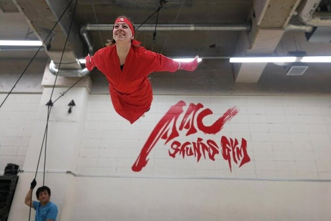 Ninja Wire Action Experience - Harness first, ninja costume second