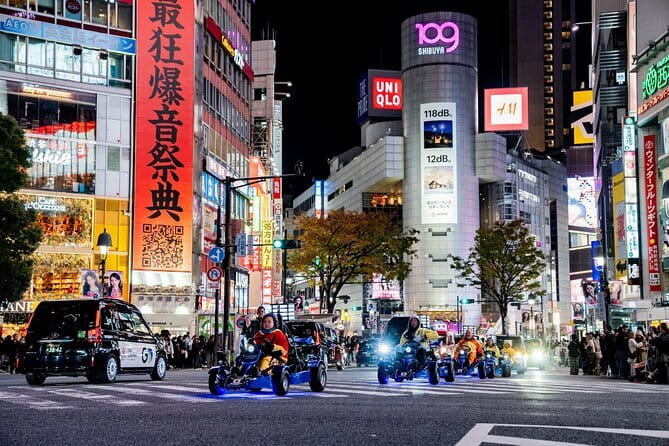 Official Japan Go-Kart Shibuya / Tokyo Tower (IDP Required) - Starting at the JAPANKART Kanda branch
