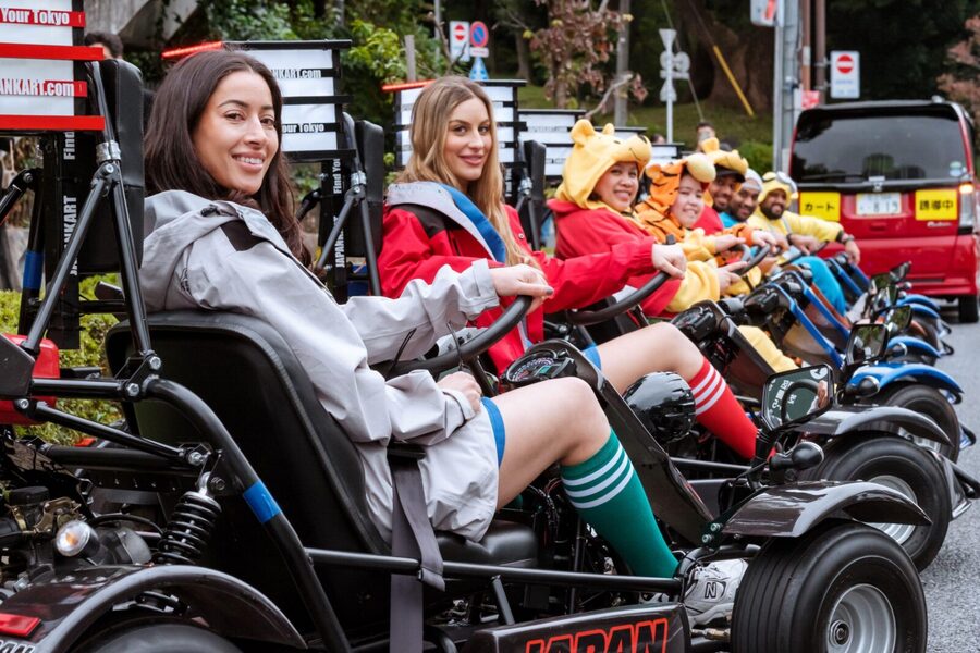 Official Japan Go-Kart Through Shibuya / Shinjuku - The Kanda and Shinjuku Starting Points