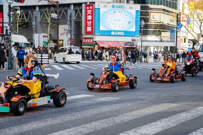 Official Japan Go-Kart Through Shibuya / Shinjuku (IDP Required) - Omotesando and Harajuku from street level