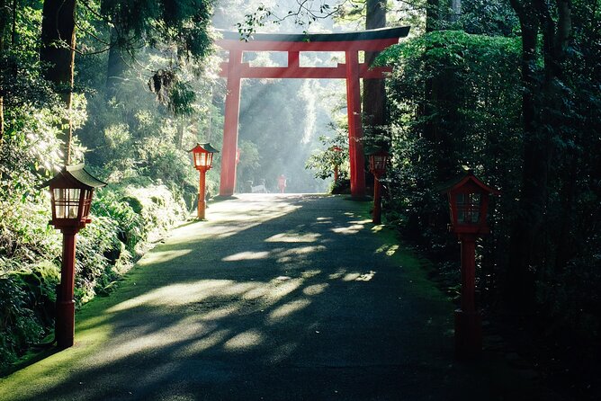 Private Fuji Hakone Tour Charter with English Speaking Driver - Lake Ashi by shore and sightseeing boat