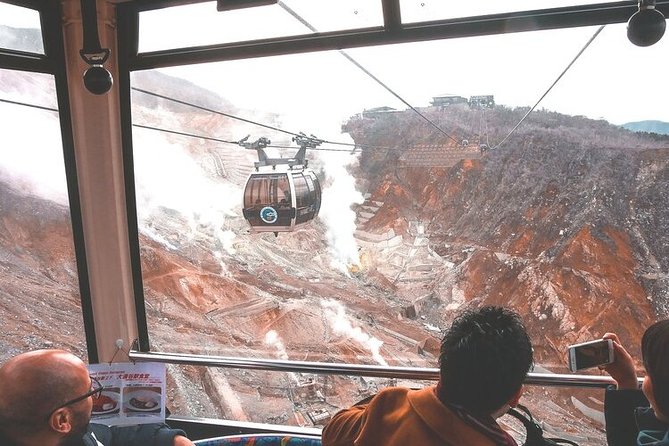Private Hakone Tour - View of Mt. Fuji, Nature and Culture - From Gora to the mountain cable car