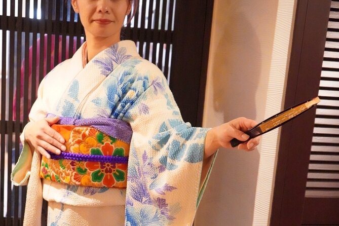 Private Kimono and tea ceremony at local home near Tokyo Disney - Tea ceremony after you change back