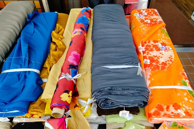 Private Nippori Fabric Town Walking Tour - What the private format adds