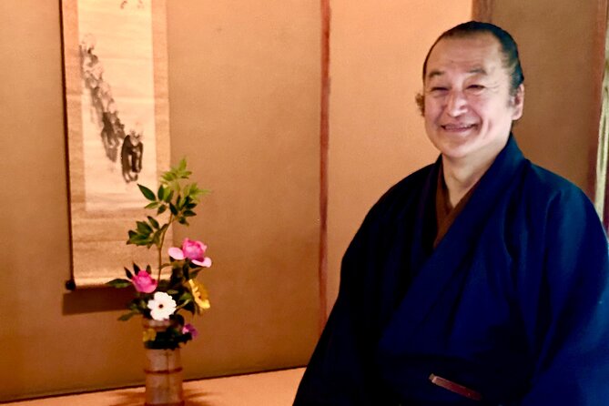 Private Samurai Sword Experience - Inside the garden and beside the temple bell