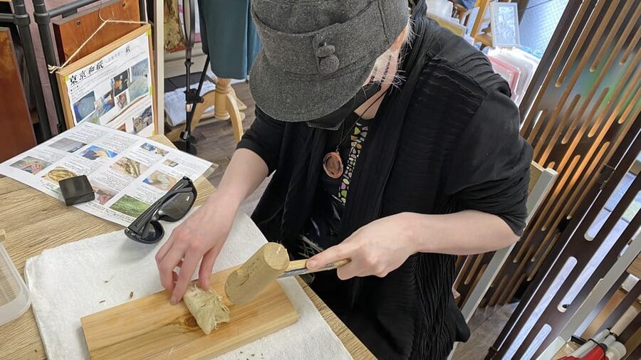 Private Workshop for Making Paper Last 1,000 years in Ueno - What the $130 price gets you
