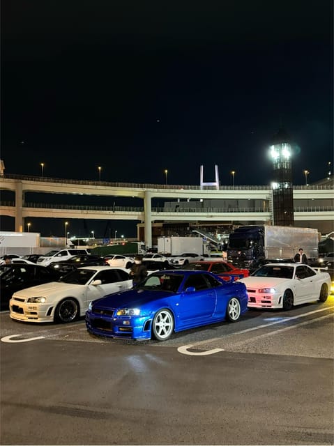 【R34】Tokyo：Private Daikoku tour in Modified R34 - The pickup in Tokyo and the practical setup