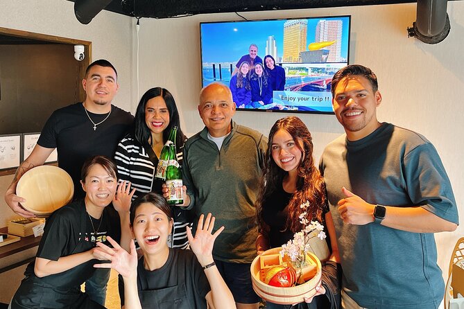 Ramen and Sushi Cooking Class with Sake Pairing Set in Tokyo - The instructors shape the mood