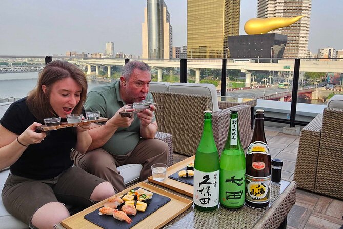 Ramen and Sushi Cooking Class with Sake Pairing Set in Tokyo