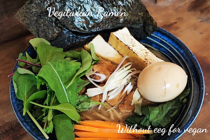 Ramen & Dumpling Cooking in Tokyo with Chef/Vegan possible - Folding gyoza like a local