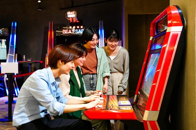 Red Tokyo Tower Night Ticket - Racing simulators are a reliable crowd pleaser