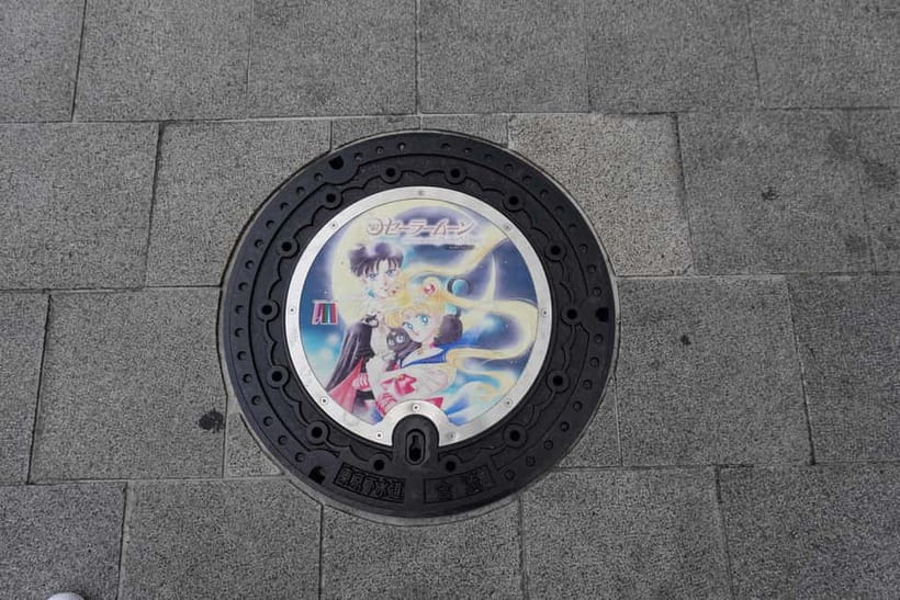Sailor Moon Tour in Azabujuban, Tokyo - Matching Sailor Moon Scenes to Real Places