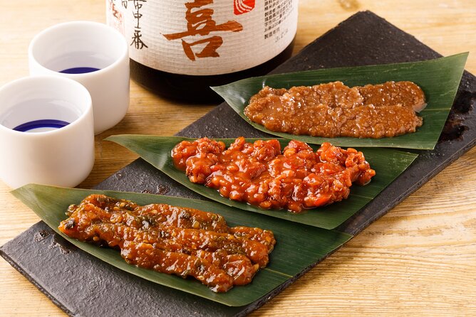 Sake Pairing Workshop with Japanese Food in Shinjuku - Nigori sake and sea urchin cream croquettes