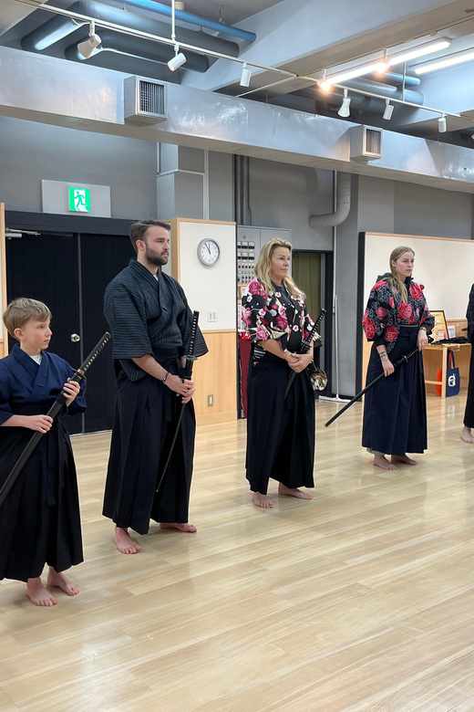 SAMURAI EXPERIENCE in Tokyo(Harajuku)【SAMURAI've】 - What the $70 price includes