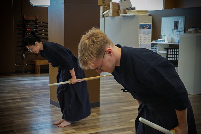 Samurai Experience - Learn Bushido through Kendo, in Tokyo - Starting with Rei, respect before the sword