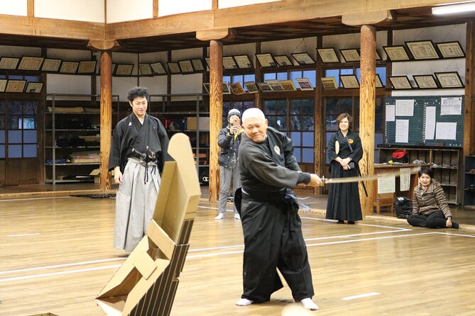 Samurai Experience Mugai Ryu Iaido in Tokyo - The opening explanation makes the movements easier to follow