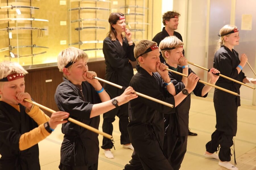 Samurai Ninja Museum Asakusa: Kid-Friendly Ninja Training - The treasure hunt that keeps children involved