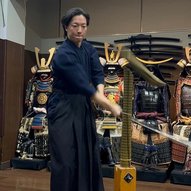 Samurai sword cutting experience - Understanding the Japanese sword before using it