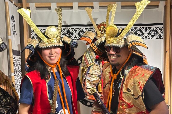 Samurai Sword & Sushi Experience with Chef Live Shows in Asakusa - A sushi class with a samurai backdrop