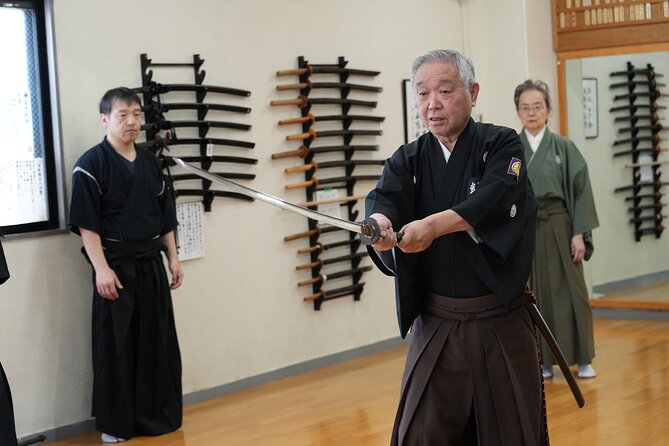 Samurai Sword Training and Katazome Dyeing Experience in Tokyo - The one-minute walk to the dojo