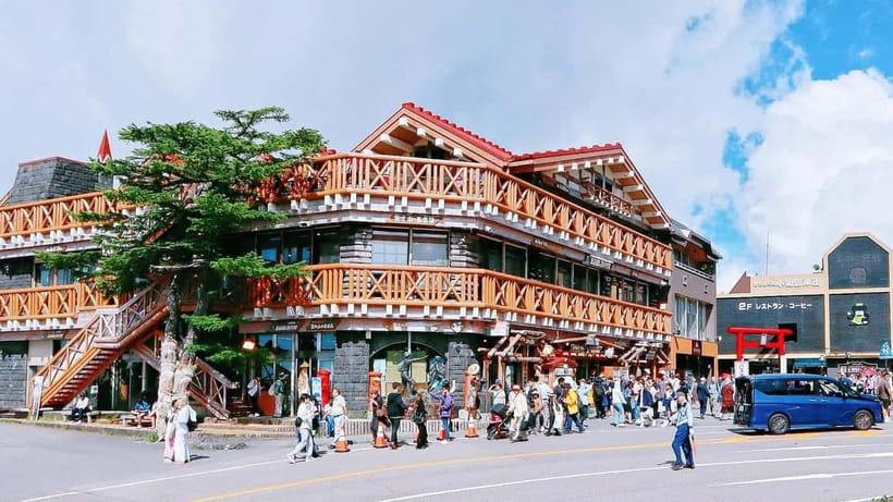[Seasonal Limited] Mt. Fuji 5th Station &Hot Spring Day Tour - Weekday choice: hot spring or Gotemba shopping