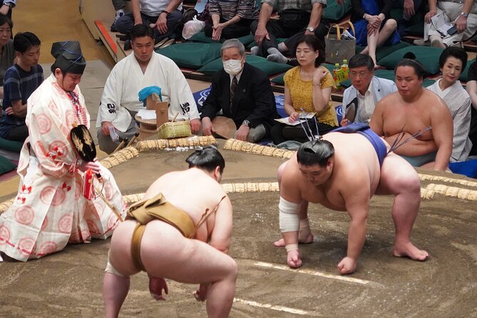 Seat B Ticket Tokyo Sumo Wrestling Tournament in Ryogoku - Starting at Ryogoku Edo Noren