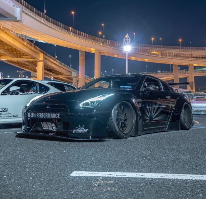 Secret Car Meet: R34 Skyline Car Club Membership - Daikoku Parking Area and the backup plan