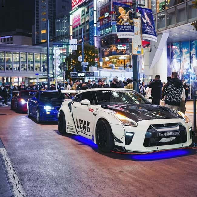 [Self-Drive] Tokyo & Daikoku Custom Car Driving Tour - Daikoku PA, the main event