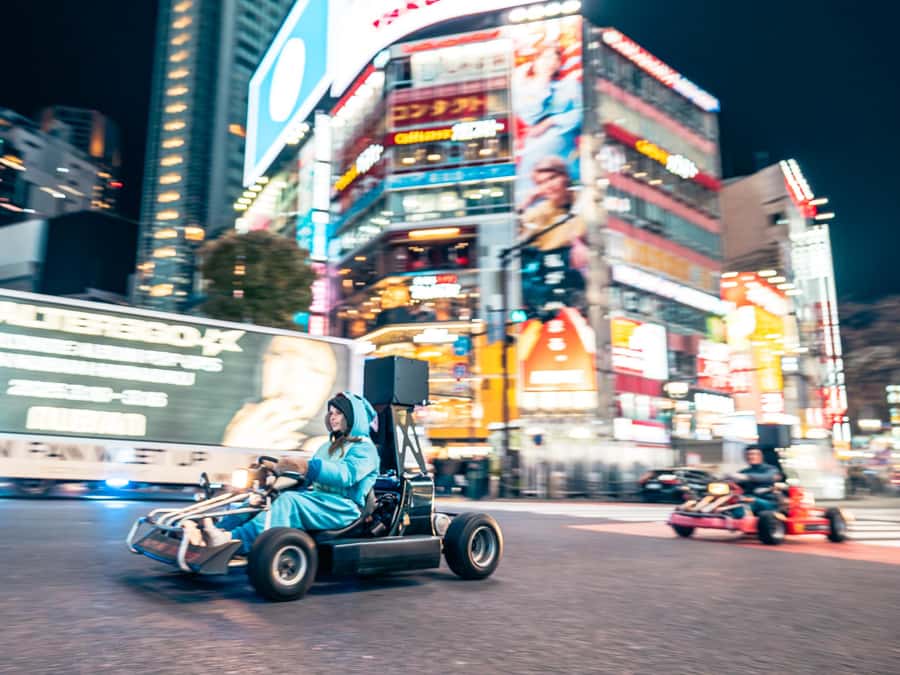 Shibuya#2 Go Karting Tour with Funny Costume - From Shinjuku to the city’s famous crossing
