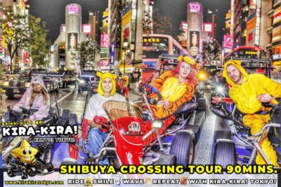 Shibuya Crossing x Tokyo Tower and more! Go-Kart Tour - Starting near Hamamatsucho and Tokyo Tower