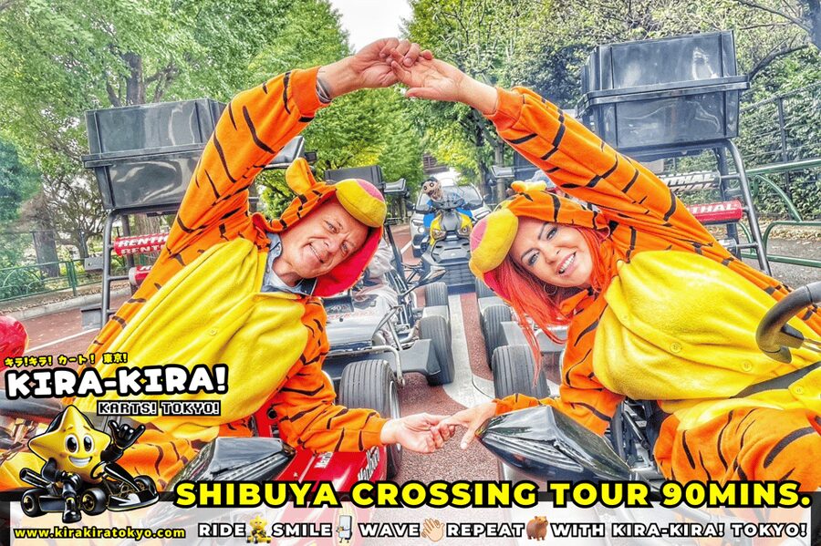 Shibuya Crossing x Tokyo Tower and more! Go-Kart Tour - The Japanese license rules deserve your full attention