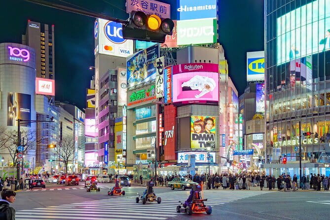 Shibuya Go Karting Tour with Funny Costume - Starting at Akiba Kart Shibuya