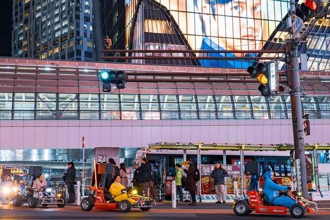 Shibuya Go Karting Tour with Funny Costume - What the hour feels like on the road