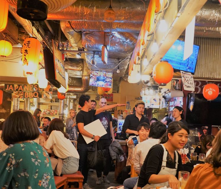 Shibuya Meltdown Night Tour: All-You-Can-Drink Bar Hopping - The indoor yokocho and Shibuya’s after-work crowd