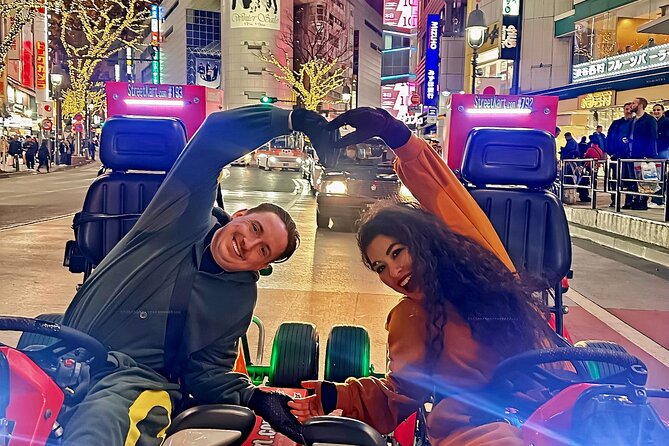 Shibuya Official Street Go-Kart in Shibuya Annex - Day or night, which start time works best?