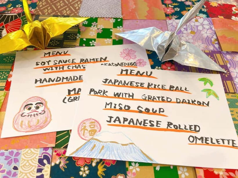 Shibuya Tokyo: Onigiri & Tamagoyaki Cooking Class
